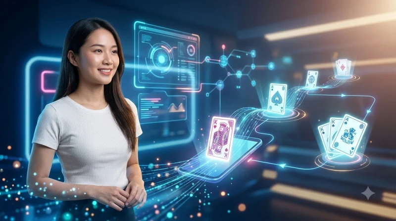 Các bước chơi bài cát tê online - minh họa quy trình đăng ký và tham gia chơi